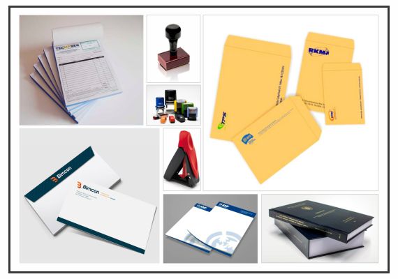 Trabajamos sobre distintos materiales para su comodidad, papeles como el químico y el bond en diferentes calibres, talonarios impresos a 1, 2, 3 colores o en policroma (full color) y el tamaño que usted desee.